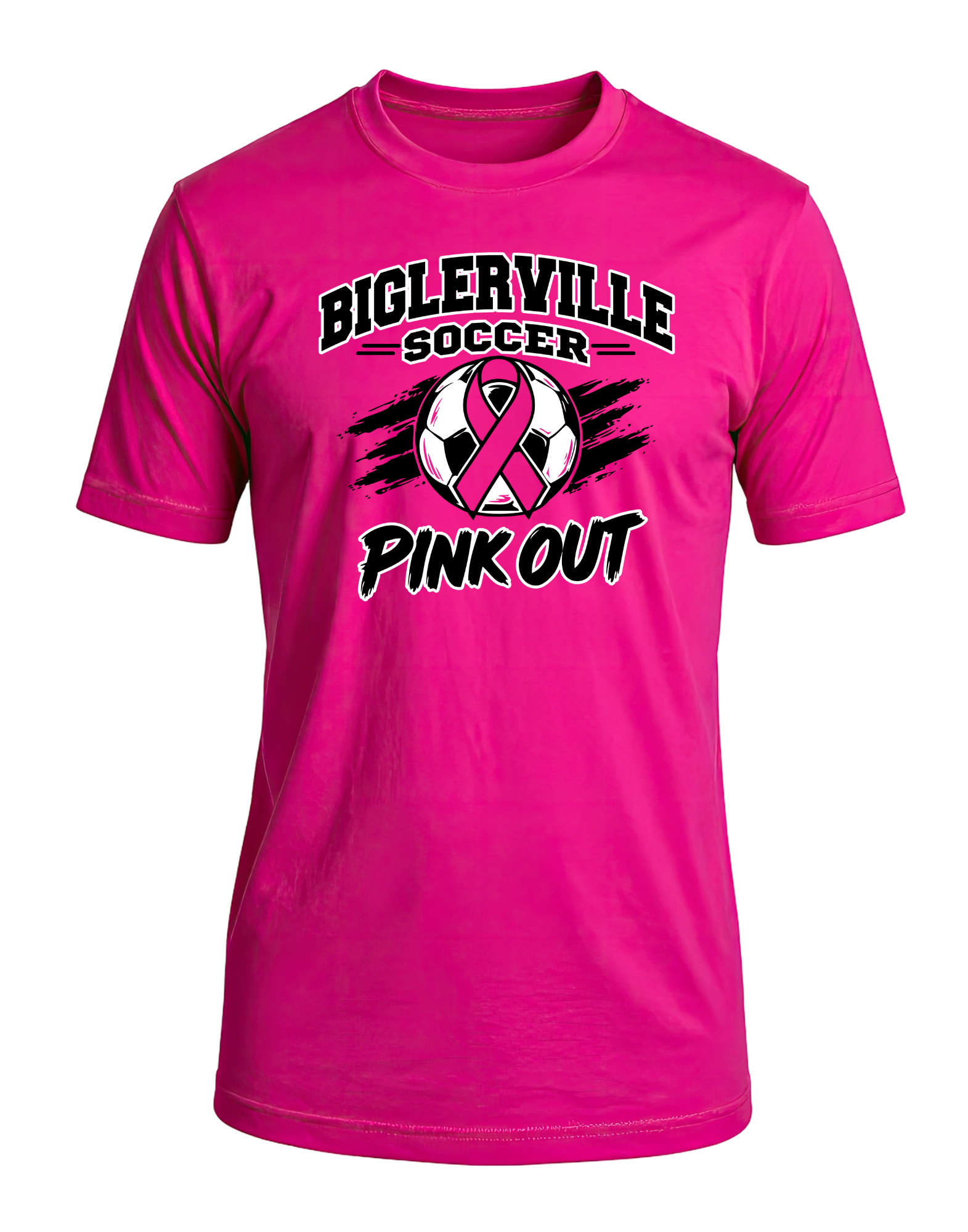 Performance short Sleeve Tee - Hot Pink